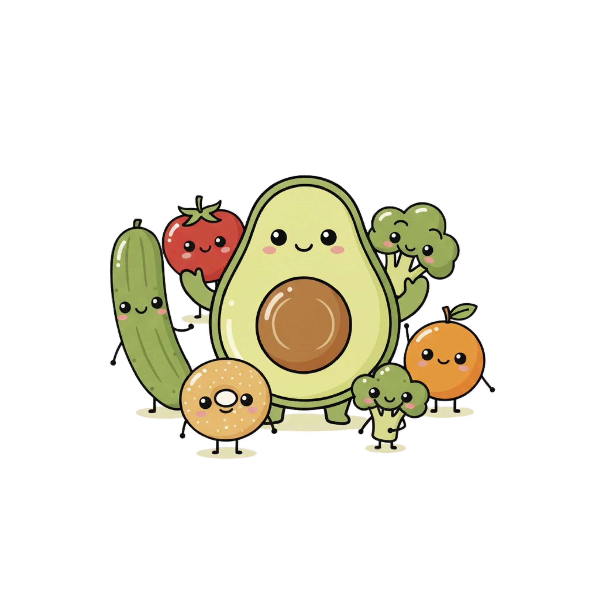 Abacals Mascot - Friends